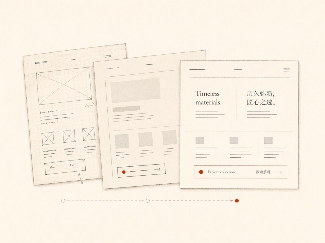Product & Design — service illustration